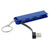 View Image 3 of 4 of Tag Along 3 Port USB Hub Keychain - Closeout