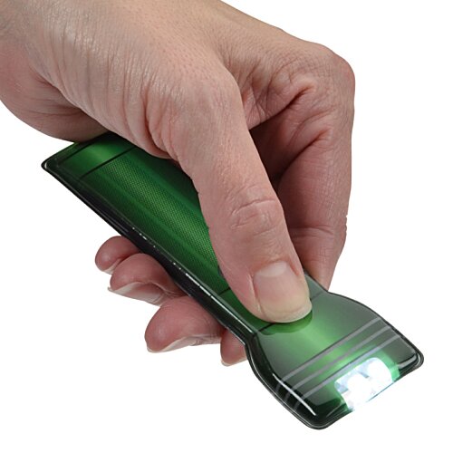 Additional Image 1 - a hand holding a green flashlight