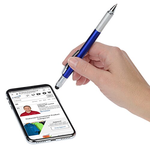 Additional Image 3 - a hand holding a pen over a cell phone