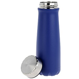 Additional Image 2 - a blue and silver thermos