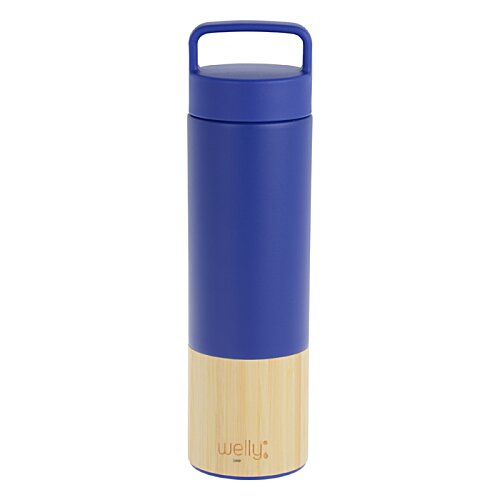 Additional Image 1 - a blue and tan thermos