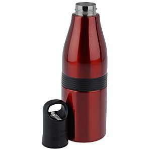 Additional Image 3 - a red bottle with a black band