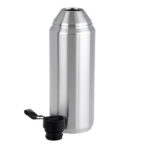 Additional Image 1 - a silver thermos container