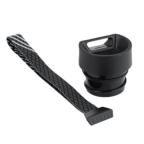 Additional Image 3 - a black strap and a black lens