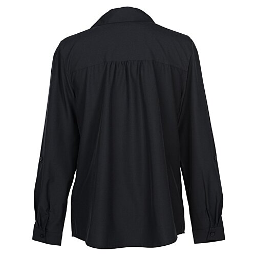 Classic Stretch Open Neck Blouse - Ladies' Image 2 of 4