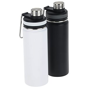 Additional Image 2 - a couple of black and white water bottles