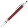 View Image 2 of 3 of Bristol Gel Soft Touch Stylus Metal Pen