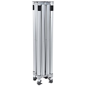 Additional Image 2 - a white stand with black wheels