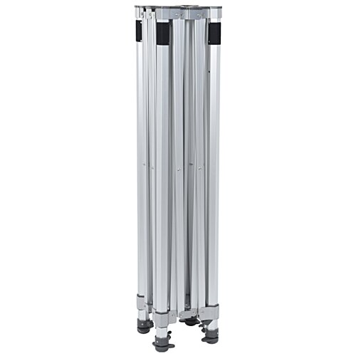 Additional Image 2 - a white stand with black wheels