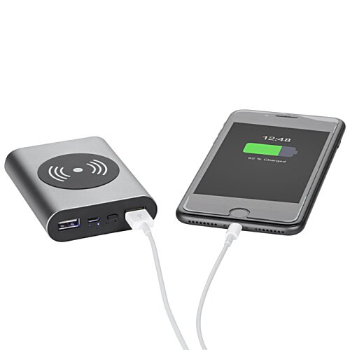 Additional Image 3 - a black electronic device with a green screen