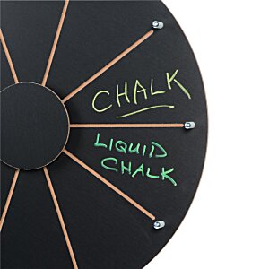 Additional Image 1 - a black circular object with writing on it