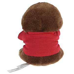 Additional Image 1 - a stuffed animal wearing a red scarf