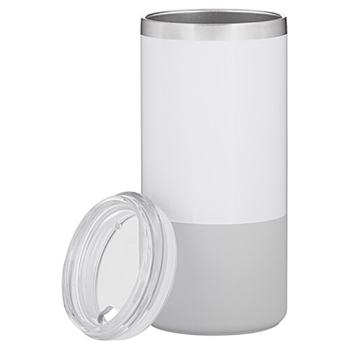 Additional Image 1 - a white and grey cylindrical container