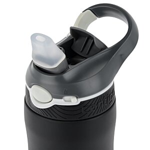 Additional Image 3 - a black water bottle with a handle