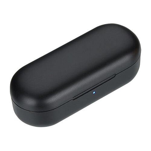 Additional Image 2 - a black rectangular object with a blue light