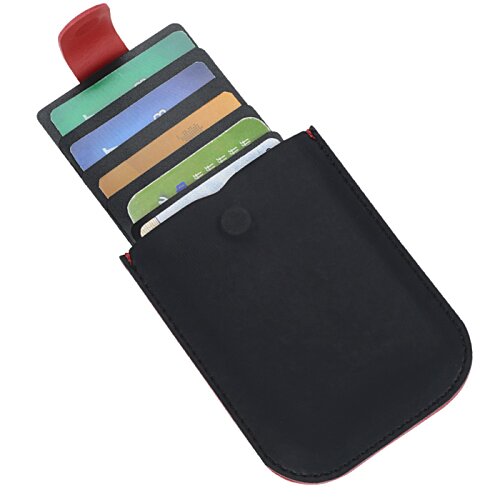 Additional Image 3 - a black case with multicolored stripes