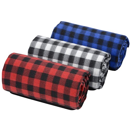 Field & Co. Buffalo Plaid Picnic Blanket Image 4 of 4