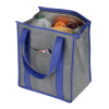 View Image 2 of 2 of Heathered Insulated Grocery Tote