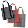 View Image 4 of 3 of Heathered Insulated Grocery Tote