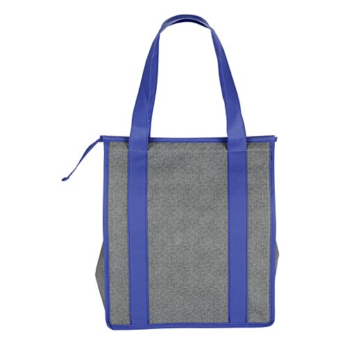 Heathered Insulated Grocery Tote Image 1 of 3
