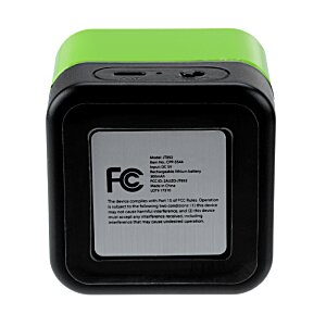 Additional Image 5 - a green and black square box