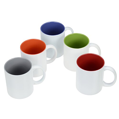 Pop of Colour Engraved Coffee Mug - 11 oz. Image 1 of 1
