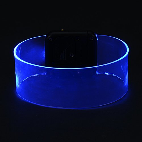 Additional Image 5 - a blue circular object with a black square