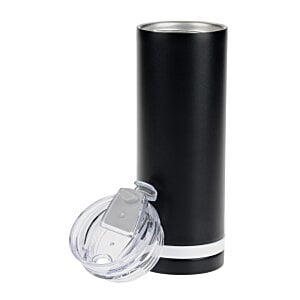 Additional Image 2 - a black cylindrical container with a lid