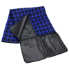 View Image 4 of 5 of Buffalo Check Fold Up Picnic Blanket with Carrying Strap