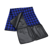 View Image 2 of 3 of Buffalo Check Fold Up Picnic Blanket with Carrying Strap- Closeout Colour