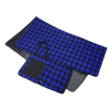 View Image 3 of 3 of Buffalo Check Fold Up Picnic Blanket with Carrying Strap- Closeout Colour
