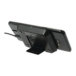 Additional Image 6 - a black device with a black strap attached to it