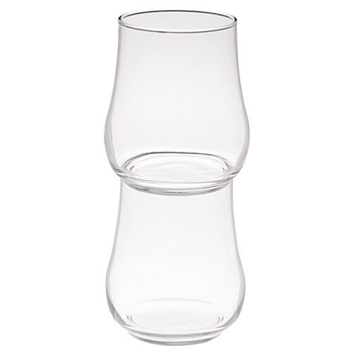 Additional Image 1 - a glass vase with a white background