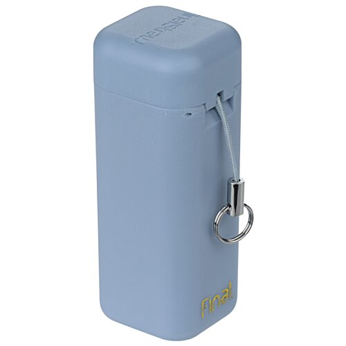 Additional Image 4 - a blue rectangular object with a metal handle