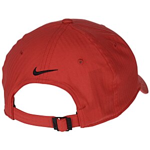 Additional Image 1 - a red hat with a black swoosh