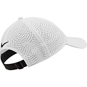 Additional Image 1 - a white hat with a black logo