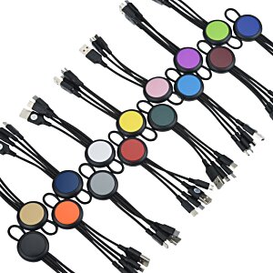 Additional Image 4 - a blurry image of a row of colorful objects