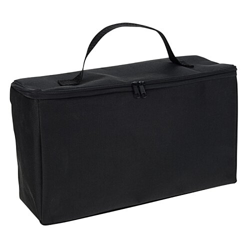 Additional Image 2 - a black briefcase with a handle