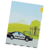 View Image 2 of 3 of Kid's Reusable Sticker Activity Book - Police Station
