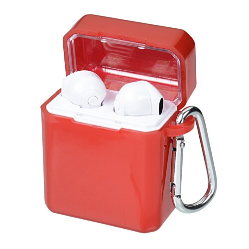 Additional Image 1 - a red case with white balls inside