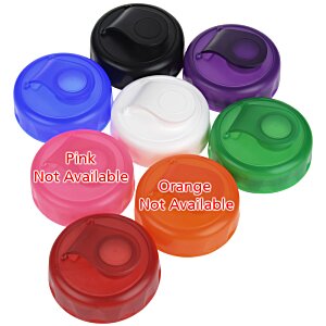 Additional Image 2 - a group of colorful plastic caps