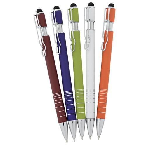 Arial Soft Touch Stylus Metal Pen Image 5 of 5