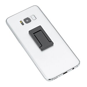 Additional Image 2 - a white cell phone with a black screen