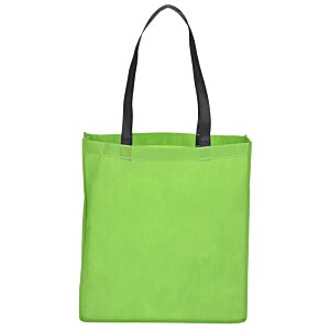 Additional Image 2 - a green bag with black handles