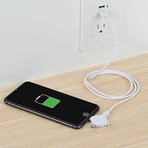Additional Image 1 - a phone charging on a table