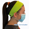 View Image 2 of 4 of Cooling Headband with Face Mask Buttons