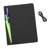 View Image 2 of 6 of Vienna Satin Touch Wireless Charging Padfolio