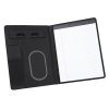 View Image 4 of 6 of Vienna Satin Touch Wireless Charging Padfolio