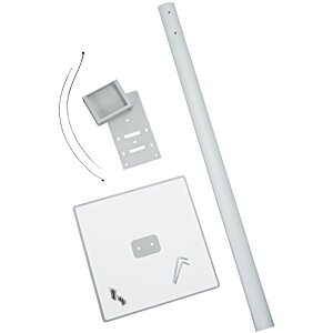 Additional Image 3 - a white square object with a black square on it