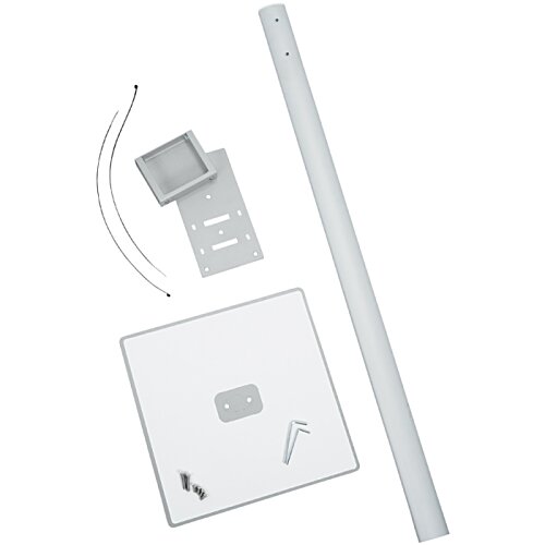 Additional Image 3 - a white square object with a black square on it